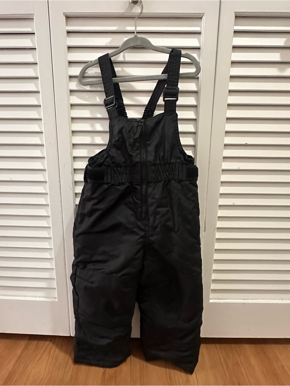 Cat & Jack Black Kids Insulated Snow Overalls